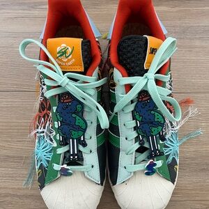 Adidas Men's Superstar Sean Wotherspoon Super Earth Black 2021 Sz 9.